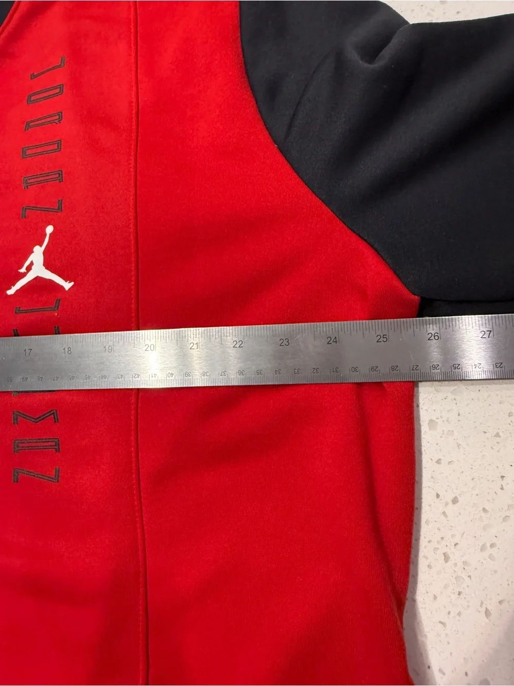Air Jordan Red and Black Jacket